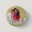 Zoek naar huwelijksdag buttons Bruid