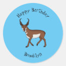 Zoek naar antilopen stickers Voorhoornantilope