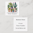 Zoek naar cactussen visitekaartjes Botanisch