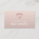 Zoek naar roze diamanten visitekaartjes Juwelier