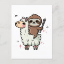 Zoek naar sloth briefkaarten Lama