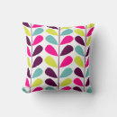 Zoek naar retro geometrisch patroon kussens Modern
