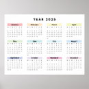 Zoek naar jaarkalender posters Eenvoudig
