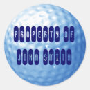 Zoek naar golfbal stickers Blauw