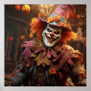 Zoek naar enge clowns kunst Spookachtig