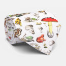 Zoek naar paddestoelen stropdassen Bos