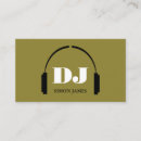 Zoek naar dj logo visitekaartjes Disk jockey