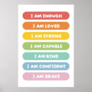 Zoek naar positieve bevestiging posters Voor kinderen