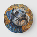 Zoek naar schnauzer klokken Huisdier