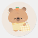 Zoek naar capibara stickers Schattig