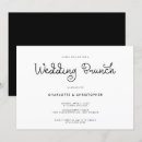 Zoek naar post wedding brunch uitnodigingen Typografie
