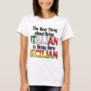 Zoek naar siciliaanse trots tshirts Siciliair