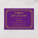 Zoek naar vintage art deco visitekaartjes Goud