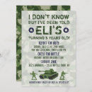 Zoek naar de militaire van het leger verjaardag uitnodigingen Marine