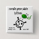 Zoek naar zombie buttons Schedel