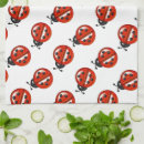 Zoek naar lieveheersbeestje keuken handdoeken Rood