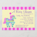 Zoek naar paarden posters baby uitnodigingen Carrousel