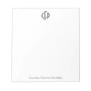 Zoek naar initialen notitieblokken Professioneel