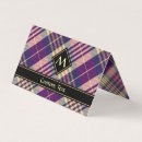 Zoek naar schots visitekaartjes Tartan