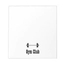 Zoek naar fitness notitieblokken Gym