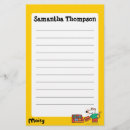Zoek naar kleurrijke briefpapier Terug naar school