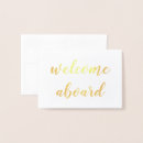 Zoek naar werknemer kaarten Welkom aan boord