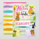 Zoek naar luau party uitnodigingen Tropisch