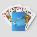 Zoek naar dolfijnen speelkaarten Blauw