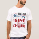Zoek naar koor tshirts Zanger