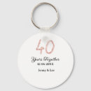 Zoek naar 40 jaar sleutelhangers Calligrafie typografie elegant
