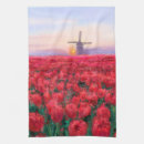 Zoek naar rode tulp keuken handdoeken Voor haar