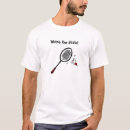 Zoek naar badminton humor tshirts Birdie