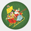 Zoek naar vintage jaren 50 stickers Santa