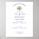Zoek naar certificaat huwelijk posters Bloemen