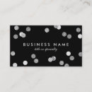 Zoek naar silver glitter sparkle visitekaartjes Elegant