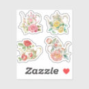 Zoek naar theepot stickers Bloemen