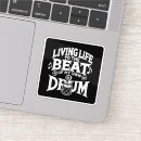Zoek naar trommel stickers Drummer