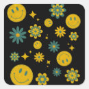Zoek naar gezicht stickers Hippie