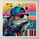 Zoek naar groene leguaan posters Leguanen