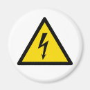 Zoek naar waarschuwing magneten Teken