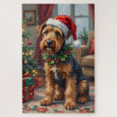 Zoek naar airedale terrier puzzels Kerst