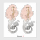 Zoek naar mooie oceaan stickers Zeemeermin