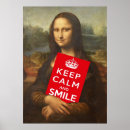Zoek naar grappige mona lisa posters Glimlach