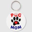 Zoek naar schattige pug sleutelhangers Puggen