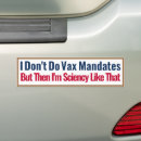 Zoek naar mandaat bumperstickers Virus