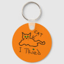 Zoek naar katten tekening sleutelhangers Elk persoon