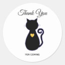 Zoek naar zwarte silhouet stickers Kat