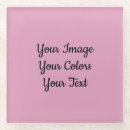 Zoek naar blanco onderzetters Roze