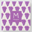 Zoek naar druiven onderzetters Paars