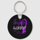 Zoek naar epilepsie paars sleutelhangers Bewustwording